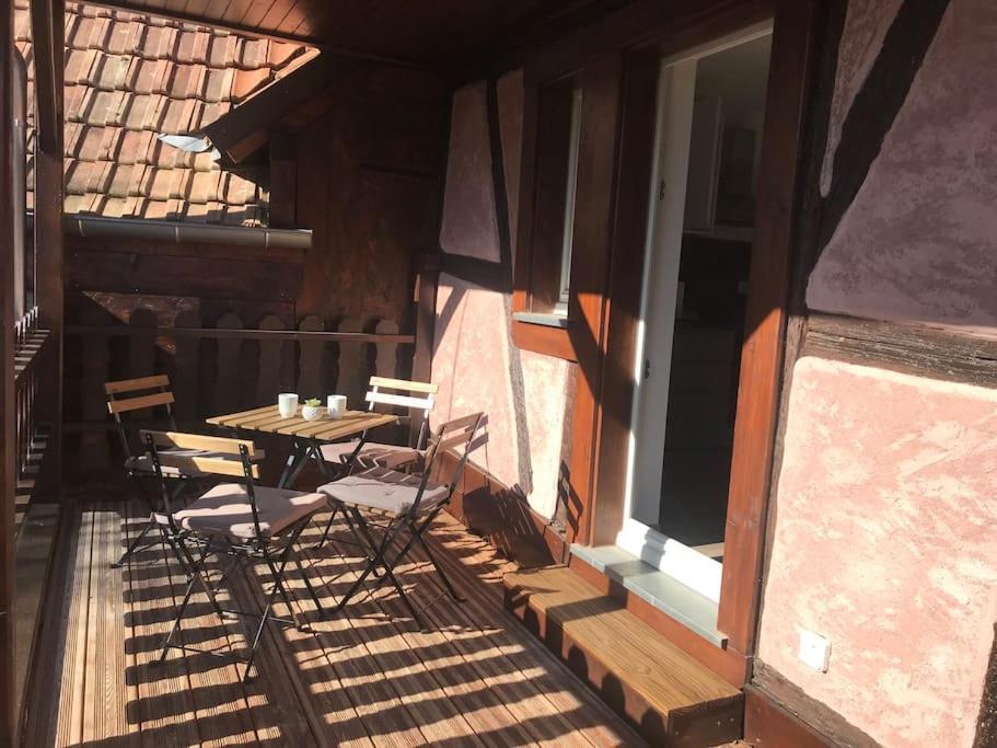 Apartamento Doux Refuge Avec Terrasse Parking Gratuit Beblenheim Exterior foto